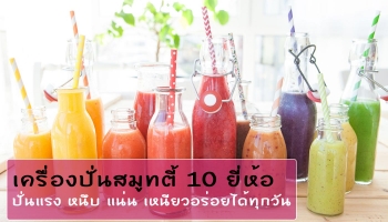 เครื่องปั่นสมูทตี้ ยี่ห้อไหนดี
