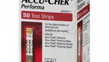 เช็คราคาถูกที่สุด แผ่นตรวจน้ำตาล Accu-chek performa